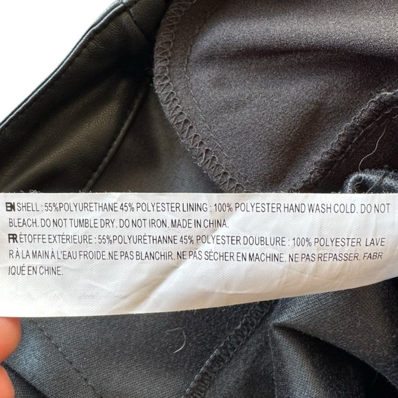 En Saison pants Chic Black  Ruffle Hem small - Picture 10 of 11